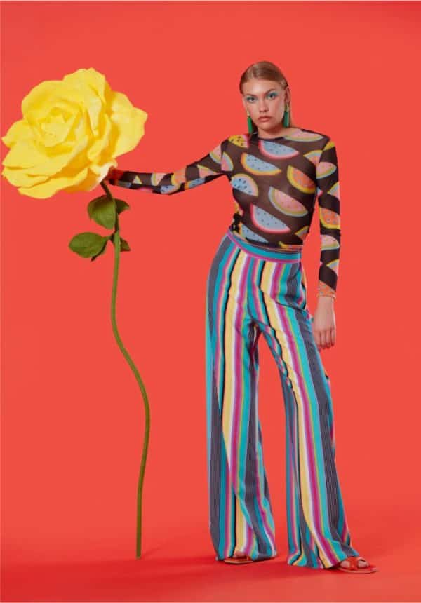 Clothes C MANOLO TOP TULIP RUBBER