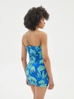 Clothing LOVE + ALICIA MALAYA PRINTED SHEER MINI DRESS