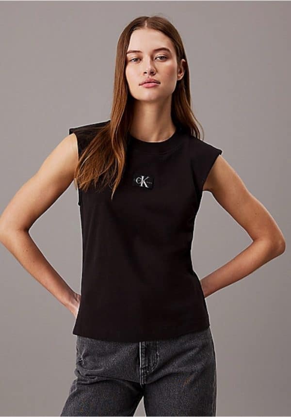 Clothes CALVIN KLEIN JEANS RELAXED SLEEVELESS T-SHIRT