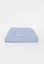 SUMMER SALES LEATHER TWIST DIMI TOWEL BLUE PASTEL CLUTCH