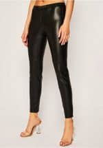 Clothing MICHAEL KORS LEATHER LEGGINGS