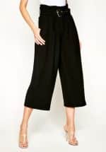 Clothing MICHAEL KORS CROPPED WIDE LEG PANTS