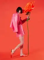 Clothing C MANOLO SPOTTED SHIRT WITH TIE