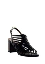 Sales MOURTZI LEATHER SANDAL PUMPS
