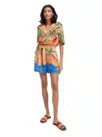 Clothing SCOTCH & SODA HIGH RISE CASUAL PRINTED SHORT