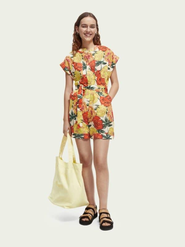 Clothes SCOTCH & SODA LINEN ALL-IN-ONE