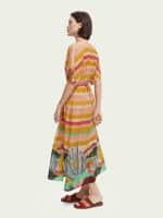 Clothing SCOTCH & SODA PRINTED ORGANIC COTTON BEACH KAFTAN