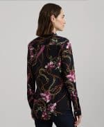 Clothing LAUREN RALPH LAUREN CLASSIC FIT PRINT CRÊPE SHIRT