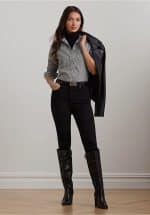 Clothing LAUREN RALPH LAUREN HIGH RISE SKINNY ANKLE JEAN