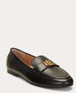 Flats LAUREN RALPH LAUREN AVERI III BURNISHED LEATHER LOAFER
