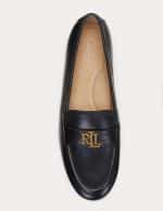Flats LAUREN RALPH LAUREN AVERI III BURNISHED LEATHER LOAFER