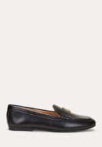 Flats LAUREN RALPH LAUREN AVERI III BURNISHED LEATHER LOAFER