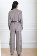 Clothing VICOLO CHECKERED SUIT WITH SEQUINS