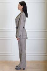 Clothing VICOLO CHECKERED SUIT WITH SEQUINS