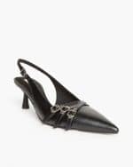 Pumps CORINA BLACK SLINGBACK PUMPS