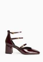 Pumps CORINA MARY JANE STYLE MID HEELED BALLERINA FLAT