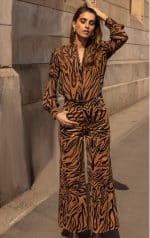 Clothing NEMA JANAN ANIMAL PRINT SHIRT