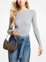 Bags MICHAEL KORS JET SET CHARM SMALL LOGO POCHETTE