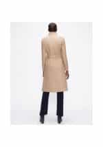 Clothing TED BAKER ROSE MIDI WOOL WRAP COAT WITH SHOULDER PANELS