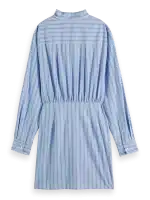 Clothing SCOTCH & SODA MINI POPLIN WRAP DRESS