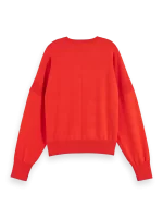 Clothes SCOTCH & SODA V NECK RELAXED PULLOVER