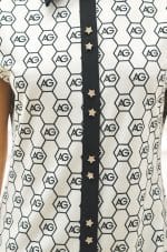 Clothing AVANT GARDE LIGHT GREY MINI DRESS