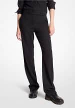 Clothing MICHAEL KORS PINSTRIPE WOOL BLEND PANTS
