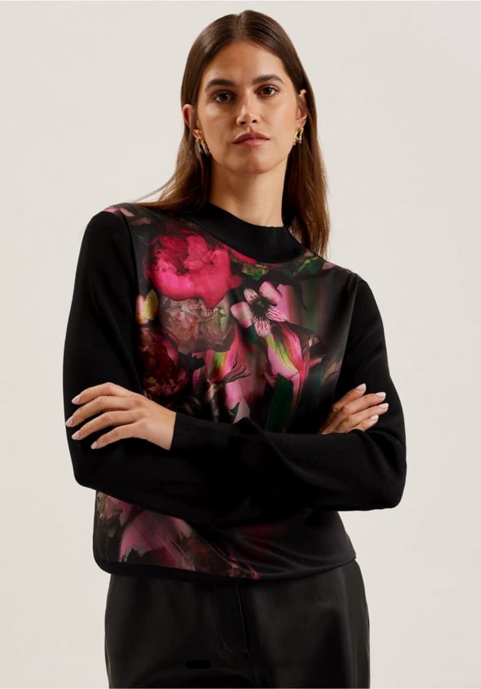 Ted Baker - Lentic Raglan Sleeve Pullover Sweater