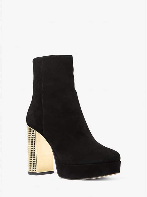 Boots MICHAEL KORS MAXINE SUEDE PLATFORM BOOT