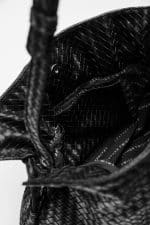 Bags LEATHER TWIST TEXTURED BAG