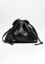 Bags LEATHER TWIST TEXTURED BAG