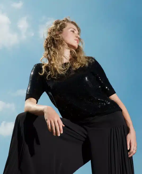 Clothes TWINSET JUMPER WITH FULL SEQUIN EMBROIDERY