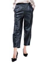 WINTER SALES MY T FAUX LEATHER TROUSERS