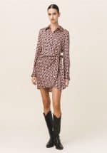 Clothing LOVE + ALICIA HADINE WRAP MINI SKIRT