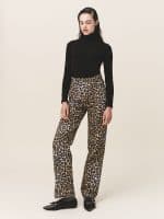 Clothes LOVE + ALICIA SAILOR PRINTED STRAIGHT PANTS