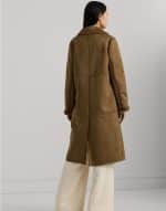 Clothing LAUREN RALPH LAUREN FAUX FUR & FAUX SUED COAT