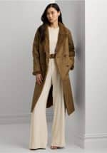 Clothing LAUREN RALPH LAUREN FAUX FUR & FAUX SUED COAT