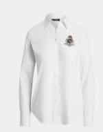 Clothing LAUREN RALPH LAUREN CLASSIC FIT BEADED CREST SHIRT