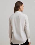 Clothing LAUREN RALPH LAUREN CLASSIC FIT BEADED CREST SHIRT