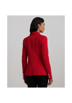 Clothing LAUREN RALPH LAUREN RED BLAZER WITH LOGO