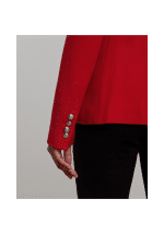 Clothing LAUREN RALPH LAUREN RED BLAZER WITH LOGO