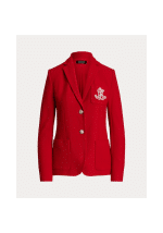 Clothing LAUREN RALPH LAUREN RED BLAZER WITH LOGO