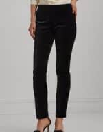 Clothes LAUREN RALPH LAUREN STRETCH VELVET SKINNY ANKLE TROUSER