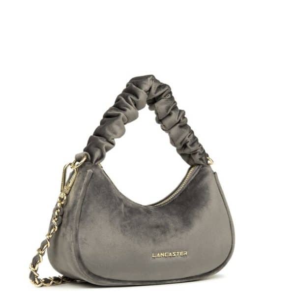 Bags LANCASTER VELVET CHOUCHOU CLUTCH