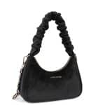 Bags LANCASTER VELVET CHOUCHOU SHOULDER BAG