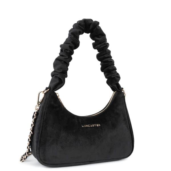 Bags LANCASTER VELVET CHOUCHOU SHOULDER BAG