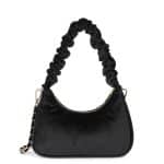Bags LANCASTER VELVET CHOUCHOU SHOULDER BAG
