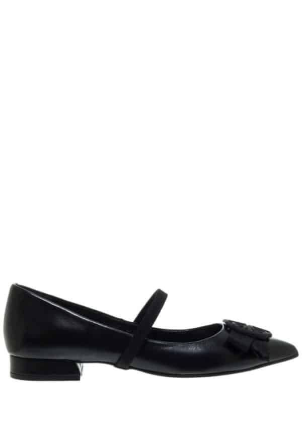 Flats MOURTZI LEATHER BALLERINAS