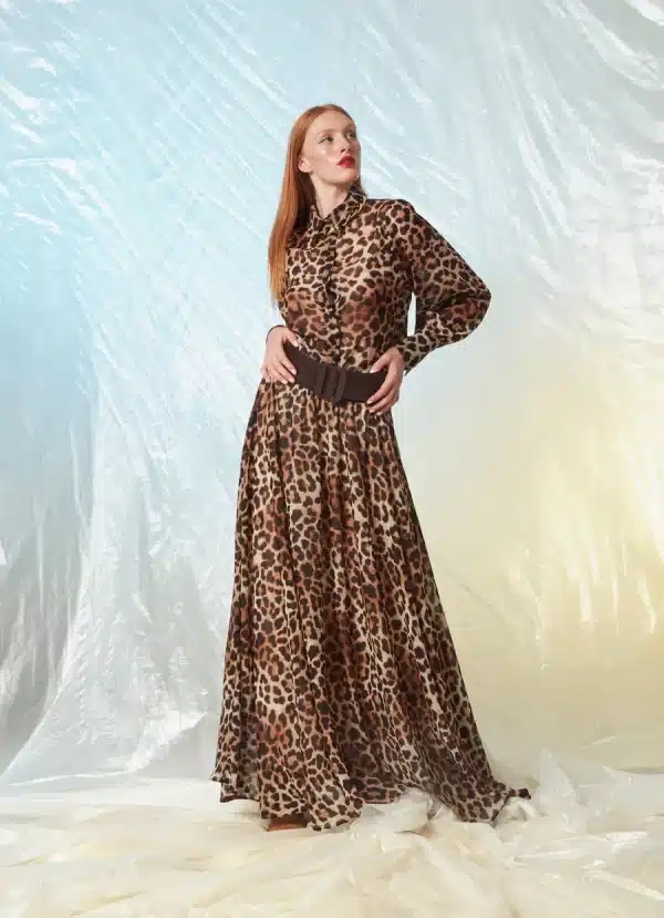 Clothes C MANOLO ANIMAL PRINT SHIRT