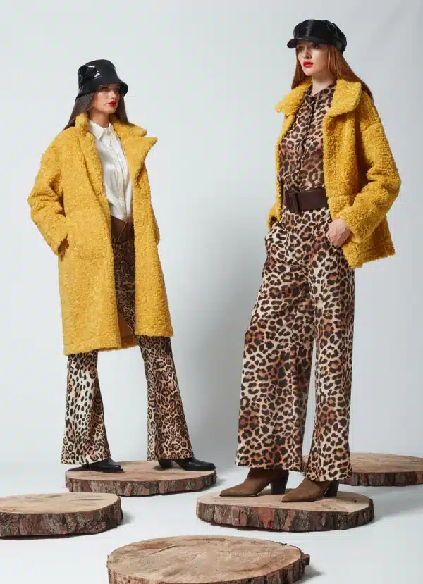 Clothes C MANOLO ANIMAL PRINT PANTS